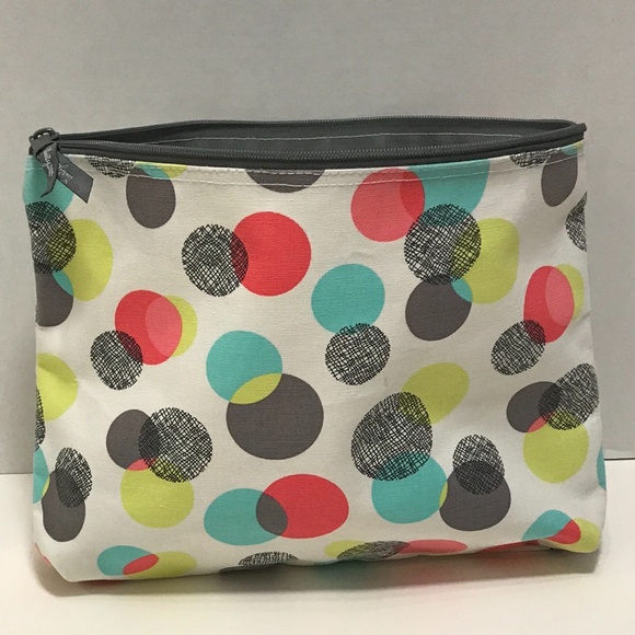 Thirty-One Lg. Zip Pouch "O2 Dangles" - Picture 3 of 4